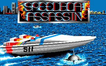 Speedboat Assassins screen shot title